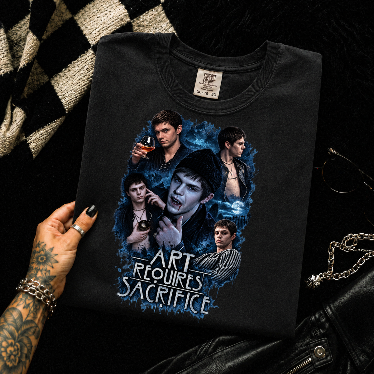 Art Requires Sacrifice. - Unisex Heavy Cotton Tee