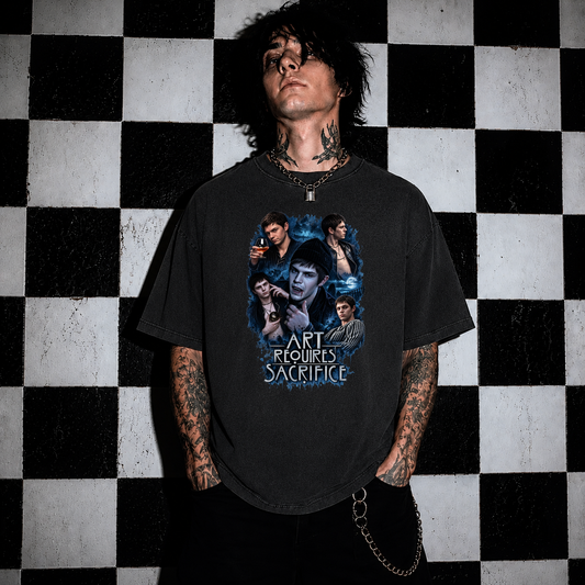 Art Requires Sacrifice. - Unisex Heavy Cotton Tee