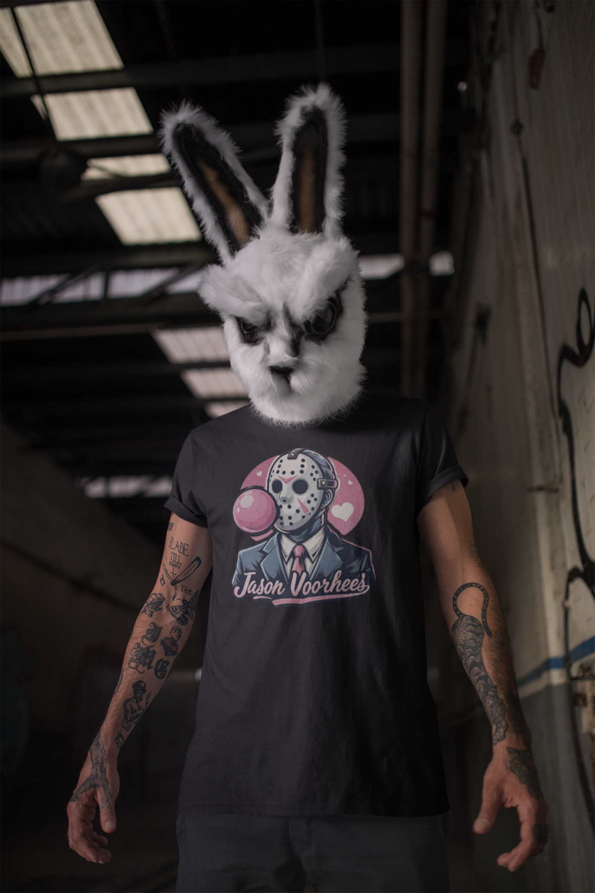 Jason Voorhees Bubblegum - Unisex Heavy Cotton Tee