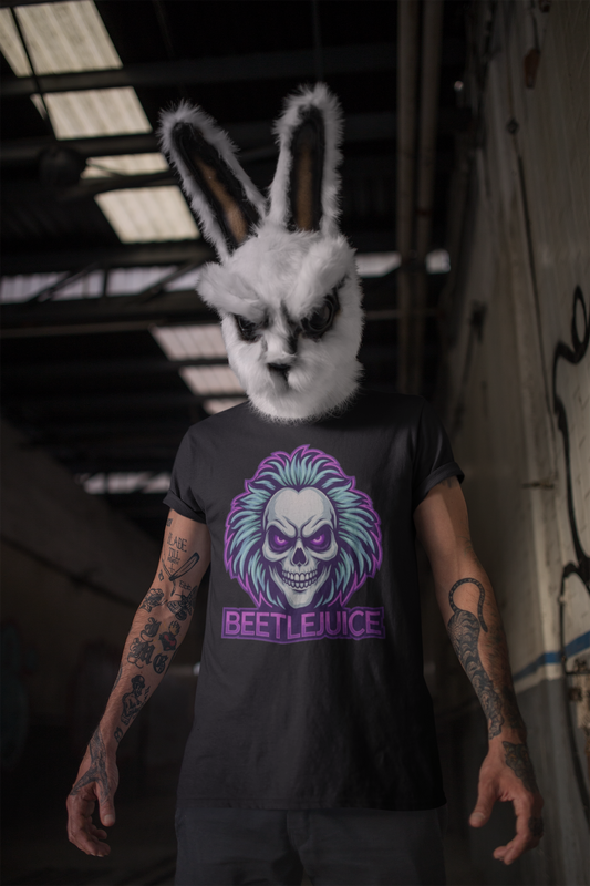 Neon Beetlejuice - Unisex Heavy Cotton Tee