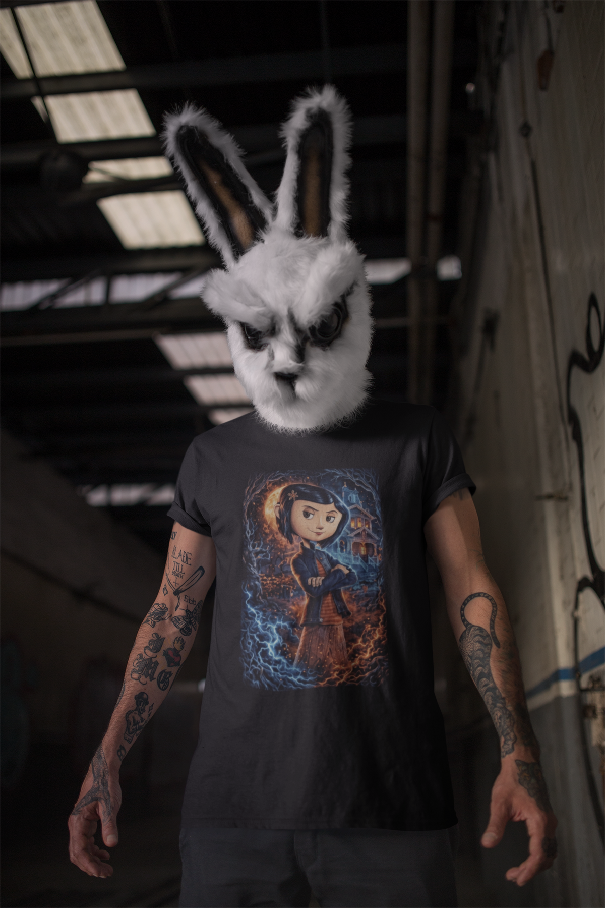 Coraline - Unisex Heavy Cotton Tee