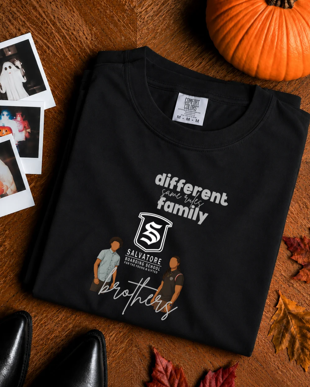 Different Family, Same Rules- Unisex Heavy Cotton Tee