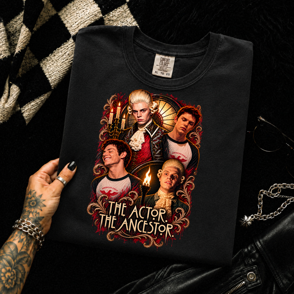 The Actor. The Ancestor. - Unisex Heavy Cotton Tee