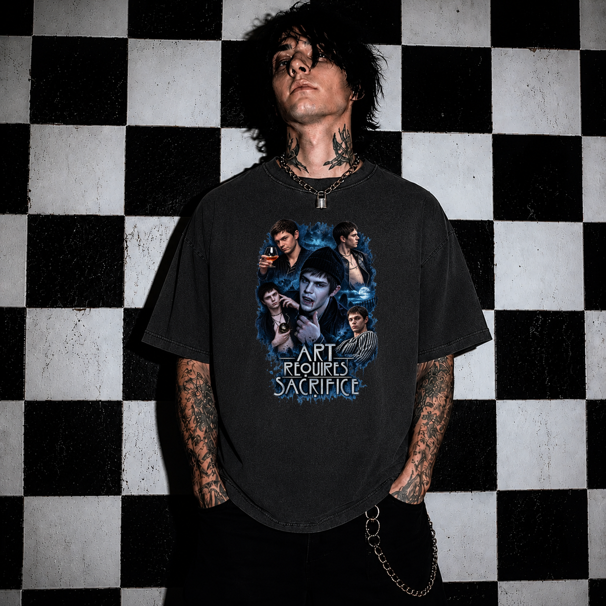 Art Requires Sacrifice. - Unisex Heavy Cotton Tee