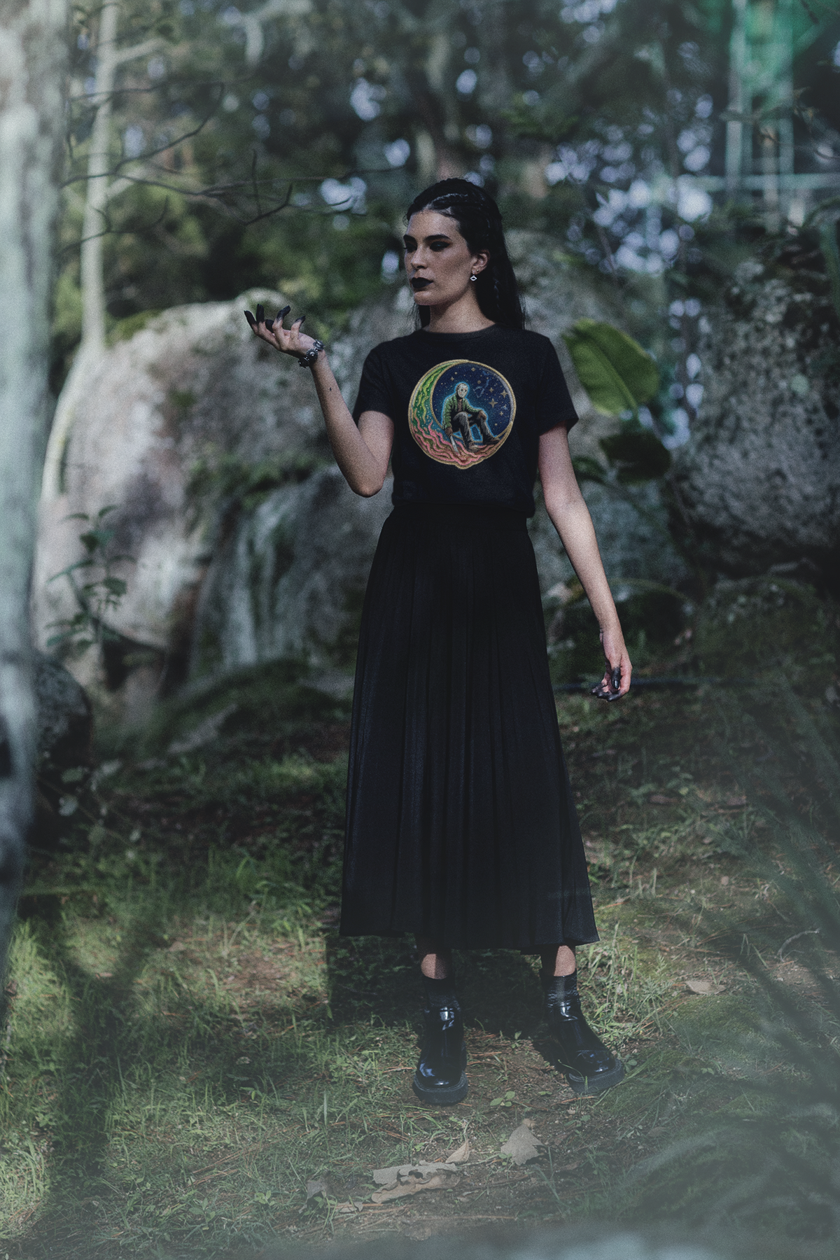 Jason On The Moon - Unisex Heavy Cotton Tee
