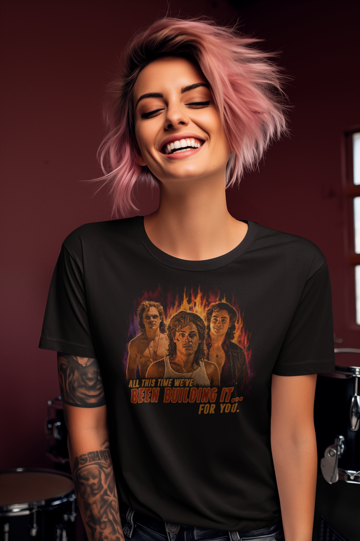 Billy "We've been building this for you" - Unisex Heavy Cotton Tee