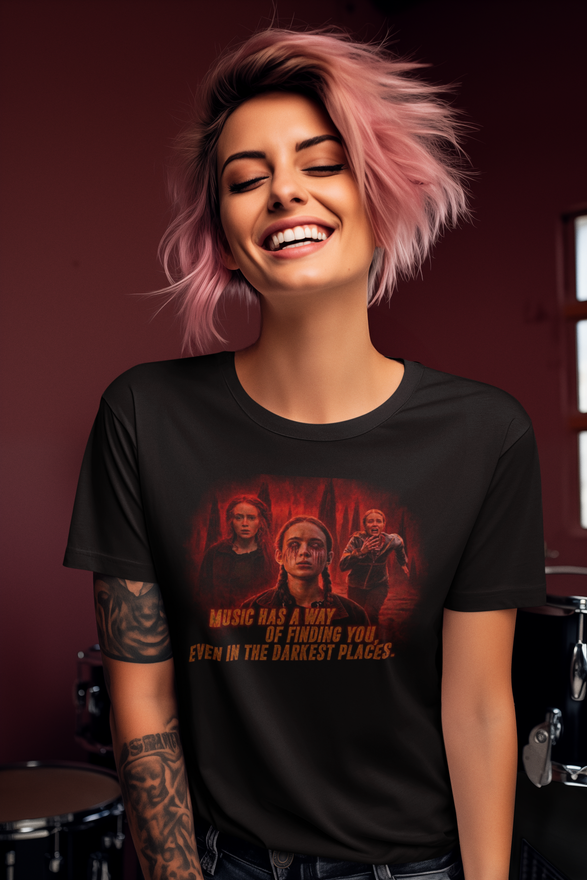 MAD MAX "Music has a way" - Unisex Heavy Cotton Tee