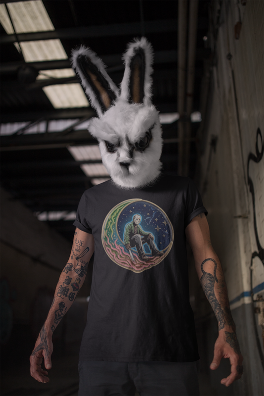 Jason On The Moon - Unisex Heavy Cotton Tee