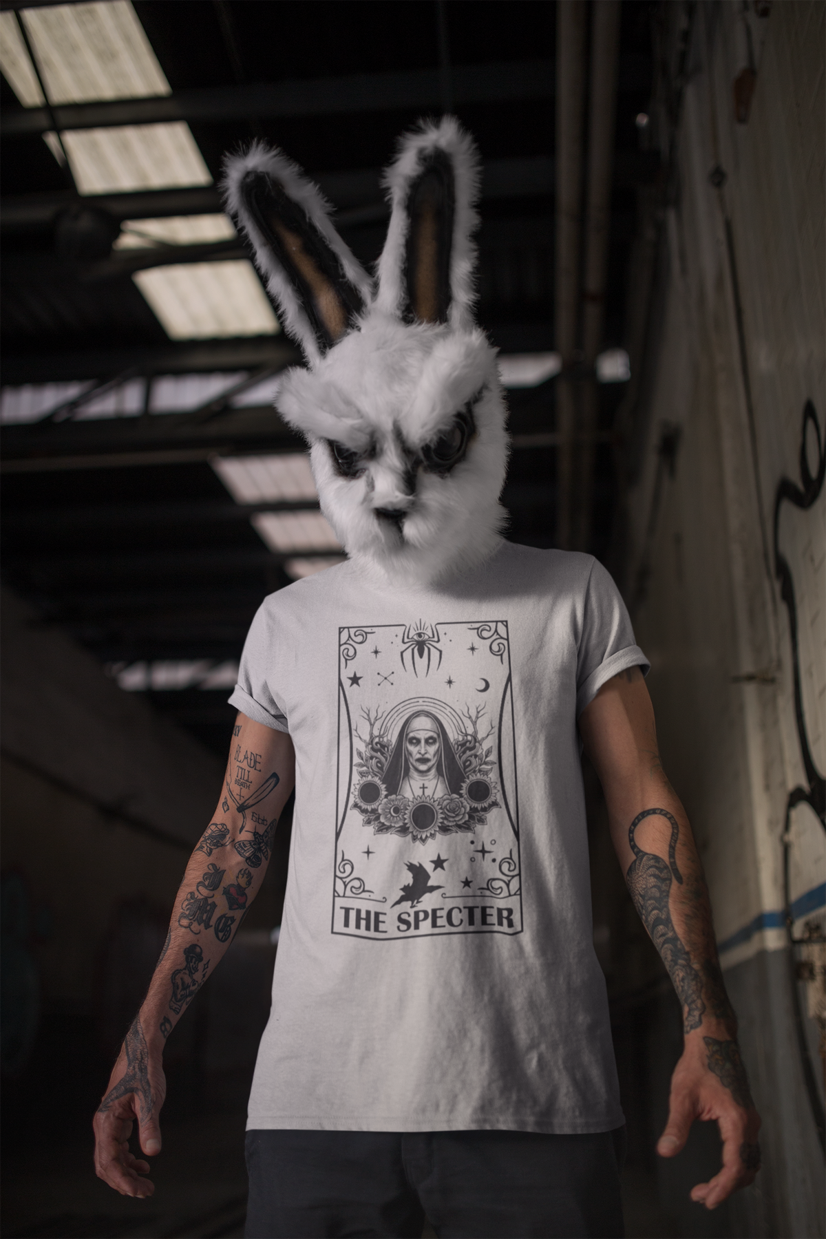 Valak Tarot Card - Unisex Heavy Cotton Tee