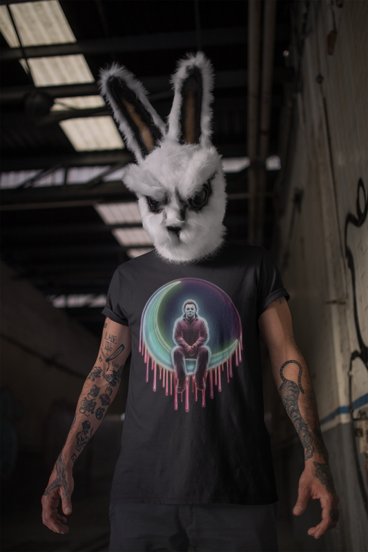 Michael On The Moon - Unisex Heavy Cotton Tee