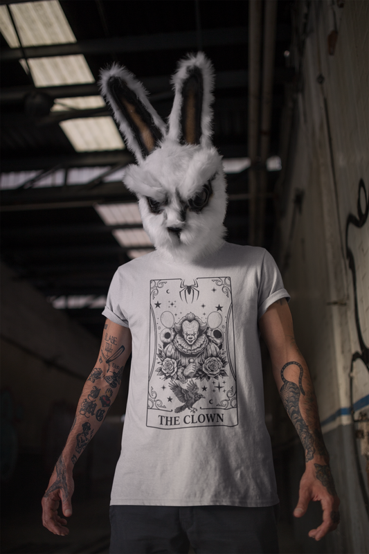 Pennywise Tarot Card - Unisex Heavy Cotton Tee