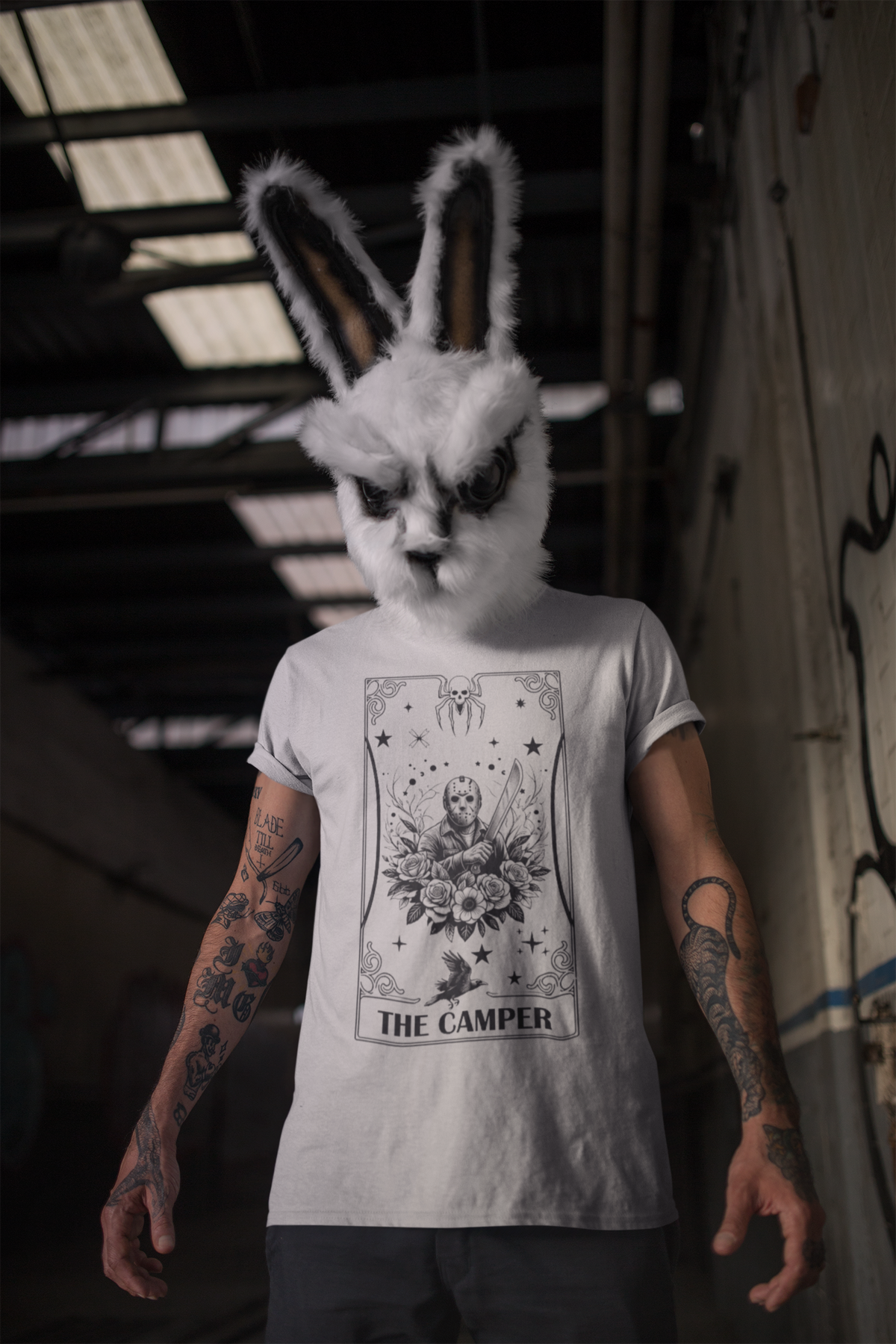 Jason Tarot Card - Unisex Heavy Cotton Tee