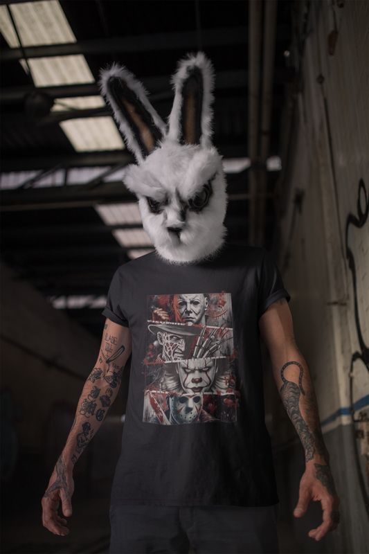 Slashin Horror Icons - Unisex Heavy Cotton Tee