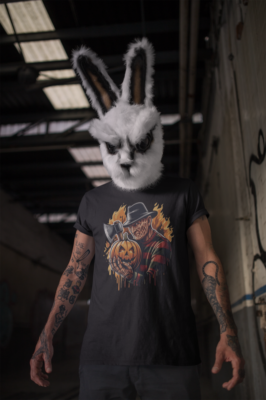 Burnin Freddy With An Axe - Unisex Heavy Cotton Tee