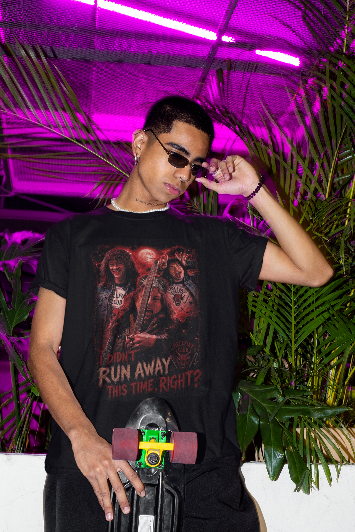 Eddie "I didn't run away" - Unisex Heavy Cotton Tee